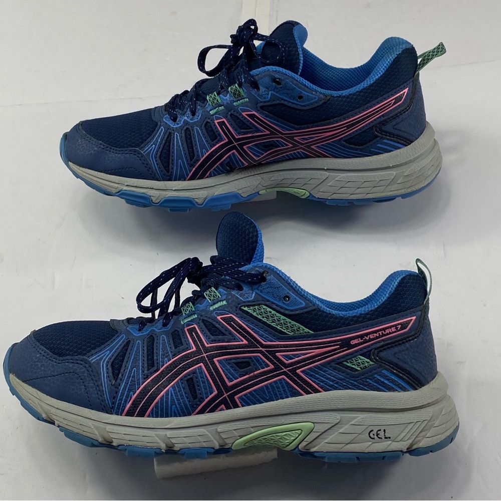 ASICS Z 1002 Women’s Blue Gel-Venture Trail Running Shoes Size 8.5